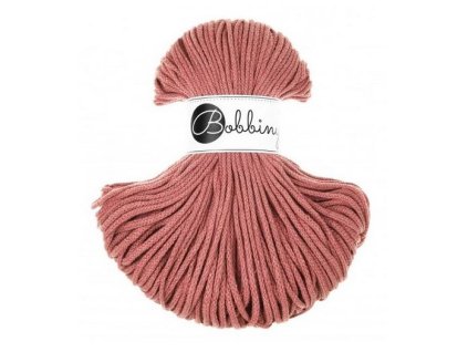 Bavlněná šňůra BOBBINY 3 mm - peony