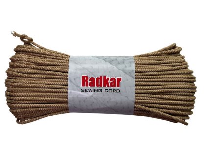 Polyesterová šňůra na šití RADKAR 5 mm - 340 zlatá