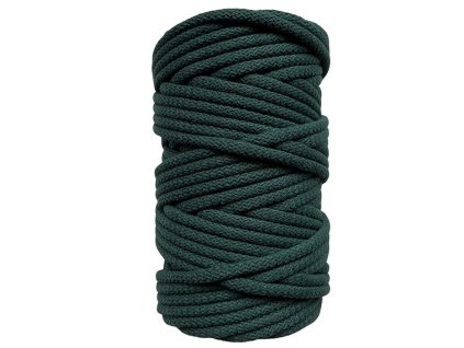 Bavlněná šňůra na šití RADKAR 8 mm - 680 zelená lahvová