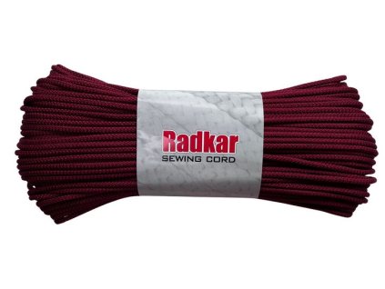 Polyesterová šňůra na šití RADKAR 5 mm - 153 bordová