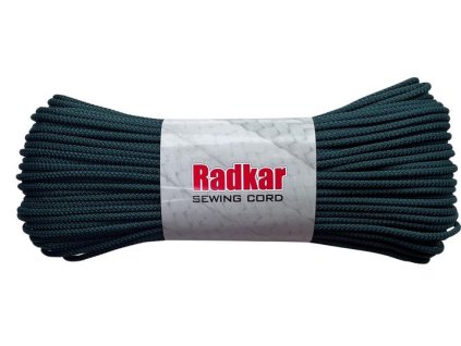 Polyesterová šňůra na šití RADKAR 5 mm - 152 zelená lahvová