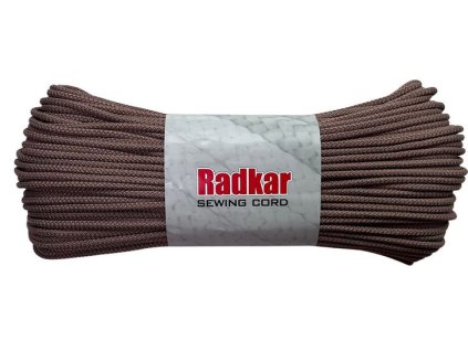 Polyesterová šňůra na šití RADKAR 5 mm - 384 mokka