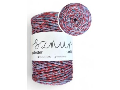 Polyesterová šňůra MILA 3 mm / 200m - Mix melange