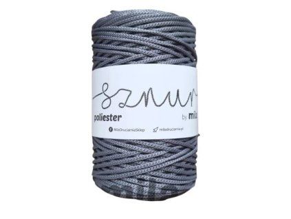 Polyesterová šňůra MILA 3 mm / 200m - popelavá