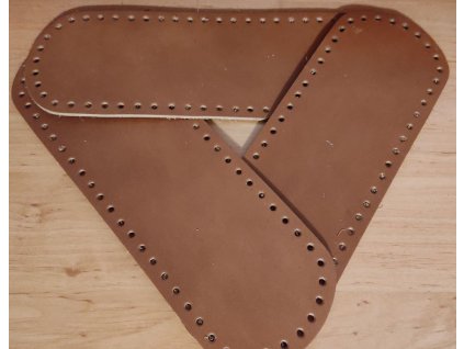 Dno na kabelku velké 100 x 300mm - tmavý koňak