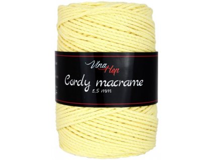 2021 10 29 09 49 29 Cordy 2,5 mm macrame Vlna Hep