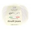 Etrofil jeans - sněhově bílá 071