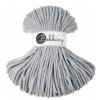 Bavlněná šňůra BOBBINY 5 mm světle šedá / light grey