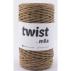 TWIST MILA 3 mm - toffi / kávová