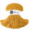 Bavlněná šňůra BOBBINY 3 mm - mustard