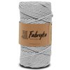 Macrame 3PLY Fabryka Sznurka 5 mm - světle šedá 100 m