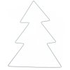 Kovový stromek bílý - varianta 140 x 110 mm