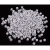Korálky s písmenky 6 x 6 mm (50 ks)