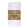 Macrame Rope 4 mm - bílá 401