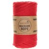 Macrame Rope 4 mm - červená 501