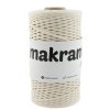 Bavlněná šňůra MILA Makrama 2 mm - ecru / přírodní