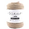 Bavlněná šňůra MILA Premium Cotton 5 mm - karamelová