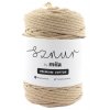 Bavlněná šňůra MILA Premium Cotton 5 mm - písková