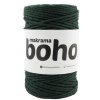 Mila Macrame BOHO 3ply 4 mm - zelená lahvová