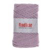 Bavlněná šňůra RADKAR 4 mm - 310 fialovo - růžová