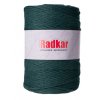 Bavlněná šňůra Radkar Macrame 3 mm - zelená 200 m