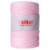Bavlněná šňůra Radkar Macrame 3 mm - růžová 200 m