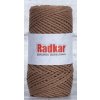 Bavlněná šňůra RADKAR 2 mm - 740 tmavý karamel