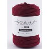 Bavlněná šňůra MILA Premium Cotton 3 mm - bordo