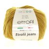 Etrofil jeans - tmavě hořčicová 047