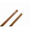Kožený popruh na batoh nebo kabelku - 25 x 800 mm přírodní