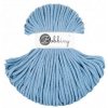 Bavlněná šňůra Premium 5 mm - perfect blue