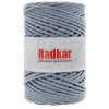 Bavlněná šňůra RADKAR 4 mm - 815 jeansová (šedomodrá)