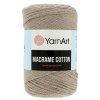 Macrame Cotton 2,0 mm - béžově hnědá 768
