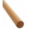 Dřevěná tyč na vázaní macramé  Ø 8 mm - buk 900 mm