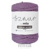 Bavlněná šňůra MILA Premium Cotton 5 mm - fialková
