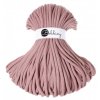 Bavlněná šňůra Bobbiny Jumbo 9 mm - blush