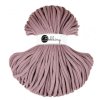 Bavlněná šňůra Jumbo 9 mm - mauve
