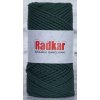 Bavlněná šňůra RADKAR 2 mm - 680 zelená lahvová