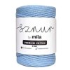Bavlněná šňůra MILA Premium Cotton 3 mm - modrá blankytná