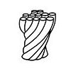 Macrame REGULAR 3 mm - golden natural
