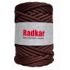 Polyesterová šňůra RADKAR 5 mm - hnědá 17