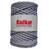 Polyesterová šňůra RADKAR 5 mm - šedá 10