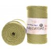 Bavlněná šňůra ABIGAIL 5 mm - světlá khaki 802