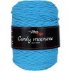 Cordy macrame 2,5mm tyrkysová 8127