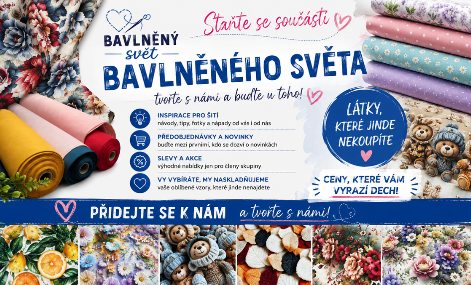 Facebook skupina Bavlněný Svět