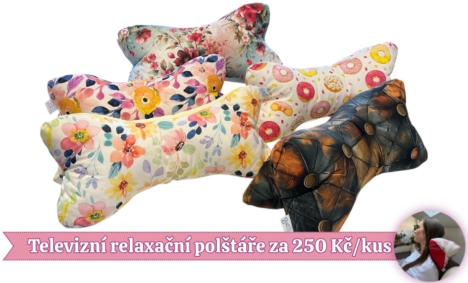 Relaxační televizní polštáře