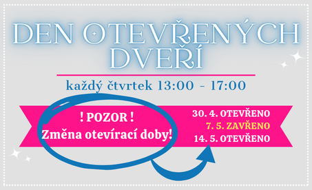 Změna otevírací Doby DoD