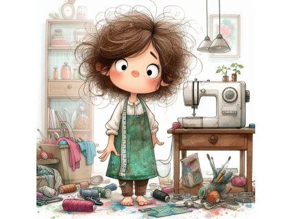 Dekorační velurový panel 48 x 48 cm č. 4006 ŠVADLENKA