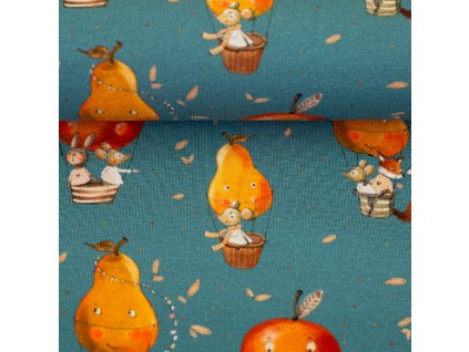 082776 390748 littlefox&friends frenchterry ballen