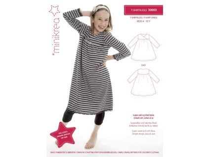 MiniKrea 30003T shirtkjole large